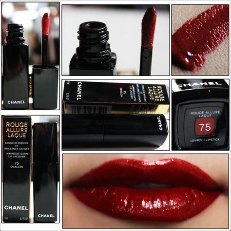 chanel red dragon lipstick|Chanel Dragon Rouge Allure Laque Review & Swatches.